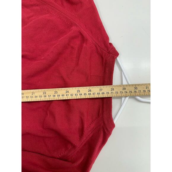 Mens Crown Club Sweater Size XL Red Embroidered Local UAW Union Auto Workers - Picture 11 of 12